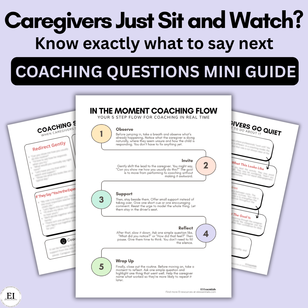 What To Do When Caregivers Just Watch