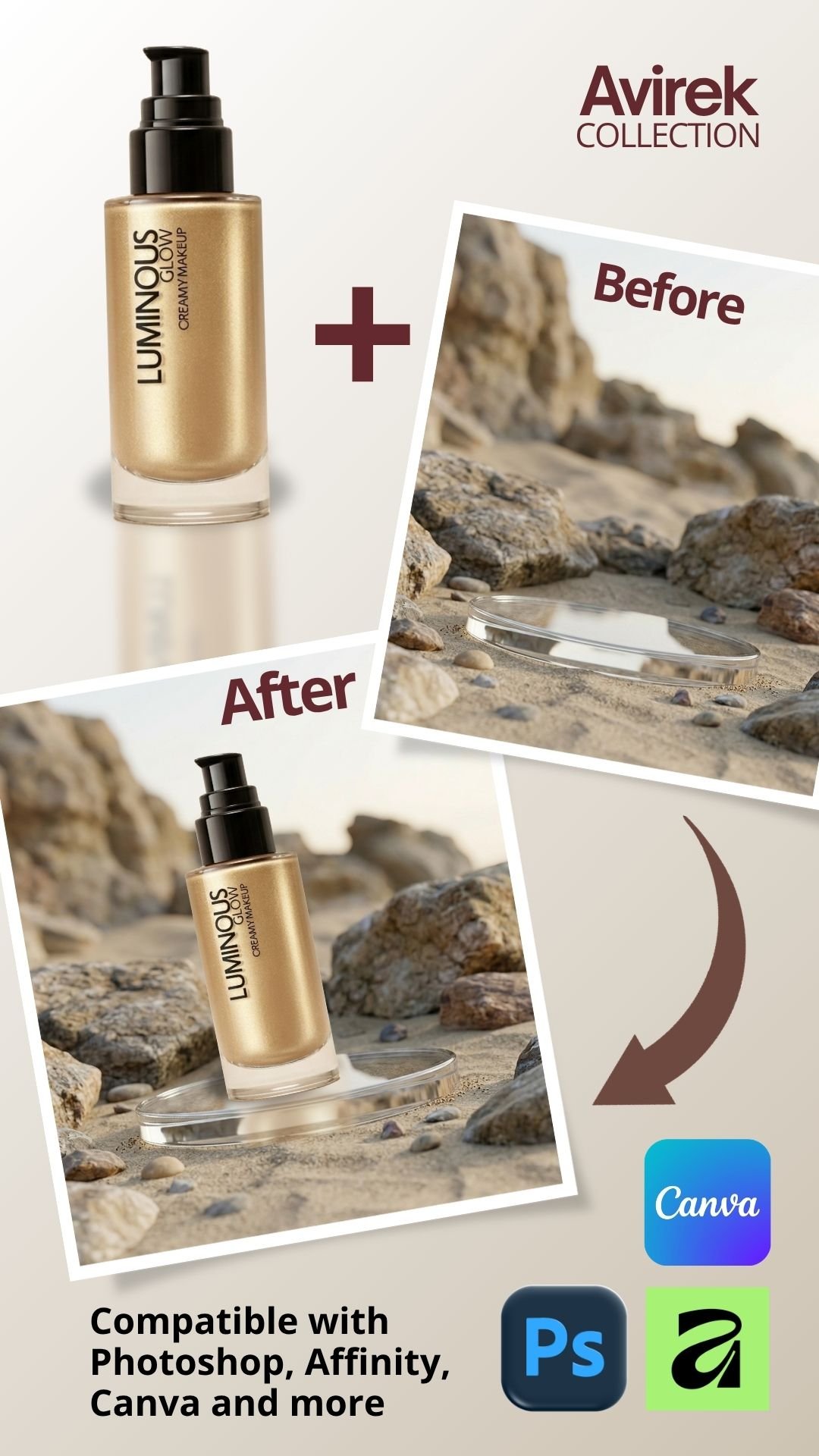 High-quality luxury product mockup background designed for perfume, jewelry, candles, and eCommerce product displays.