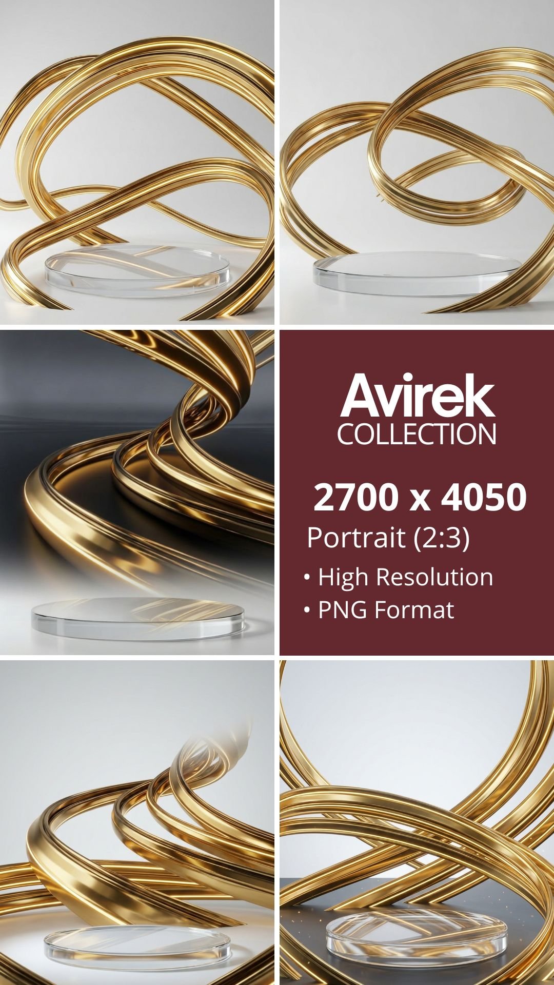 Modern premium podium background for creating luxury product mockups for beauty, skincare, and fashion accessories.
