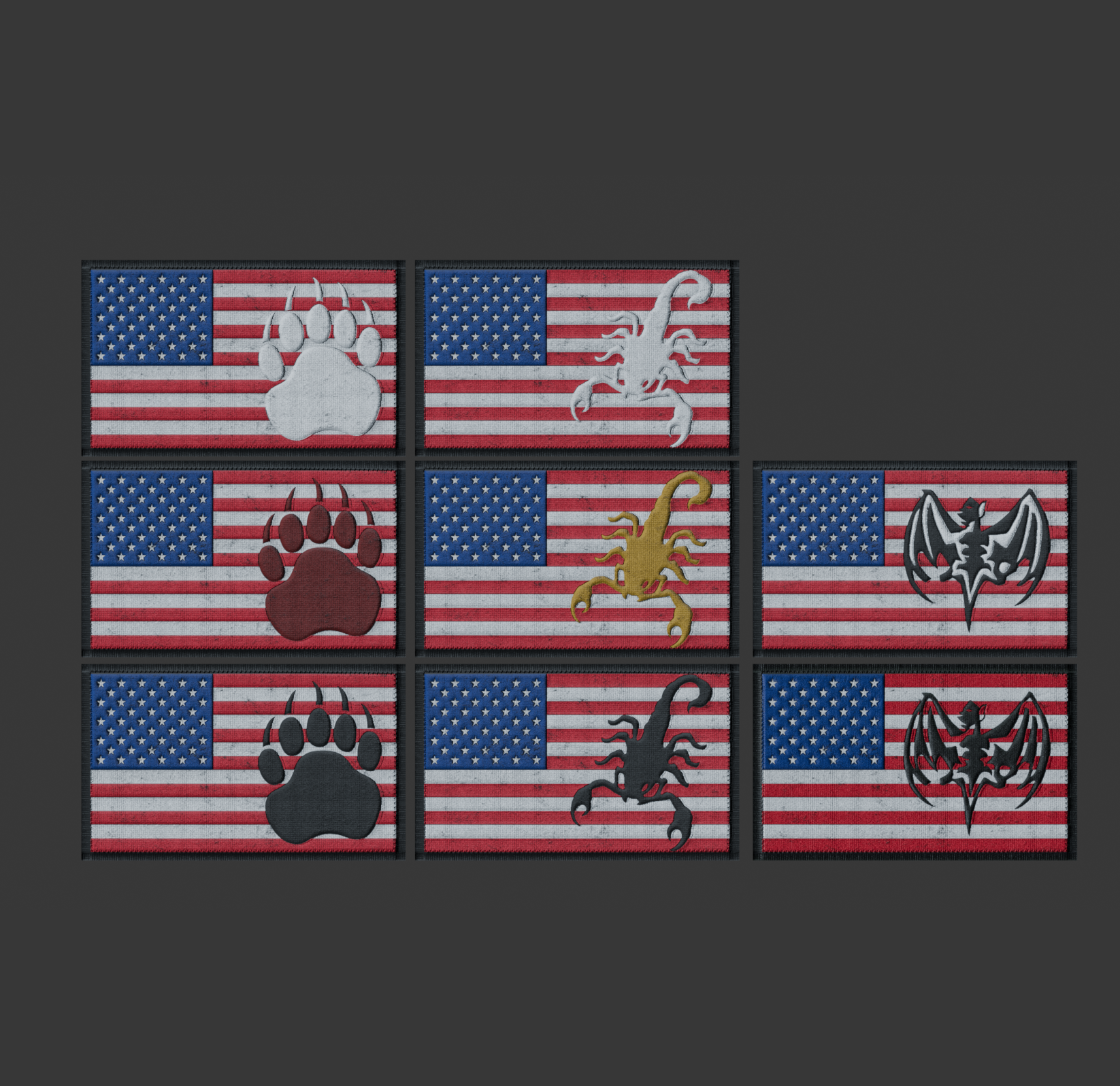 24th STS US Flag Patch Pack - Payhip