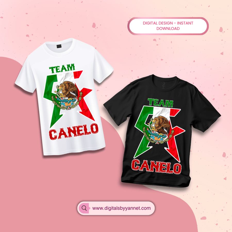Mexican boxing inspired PNG for DIY fight night shirts and sublimation crafts.