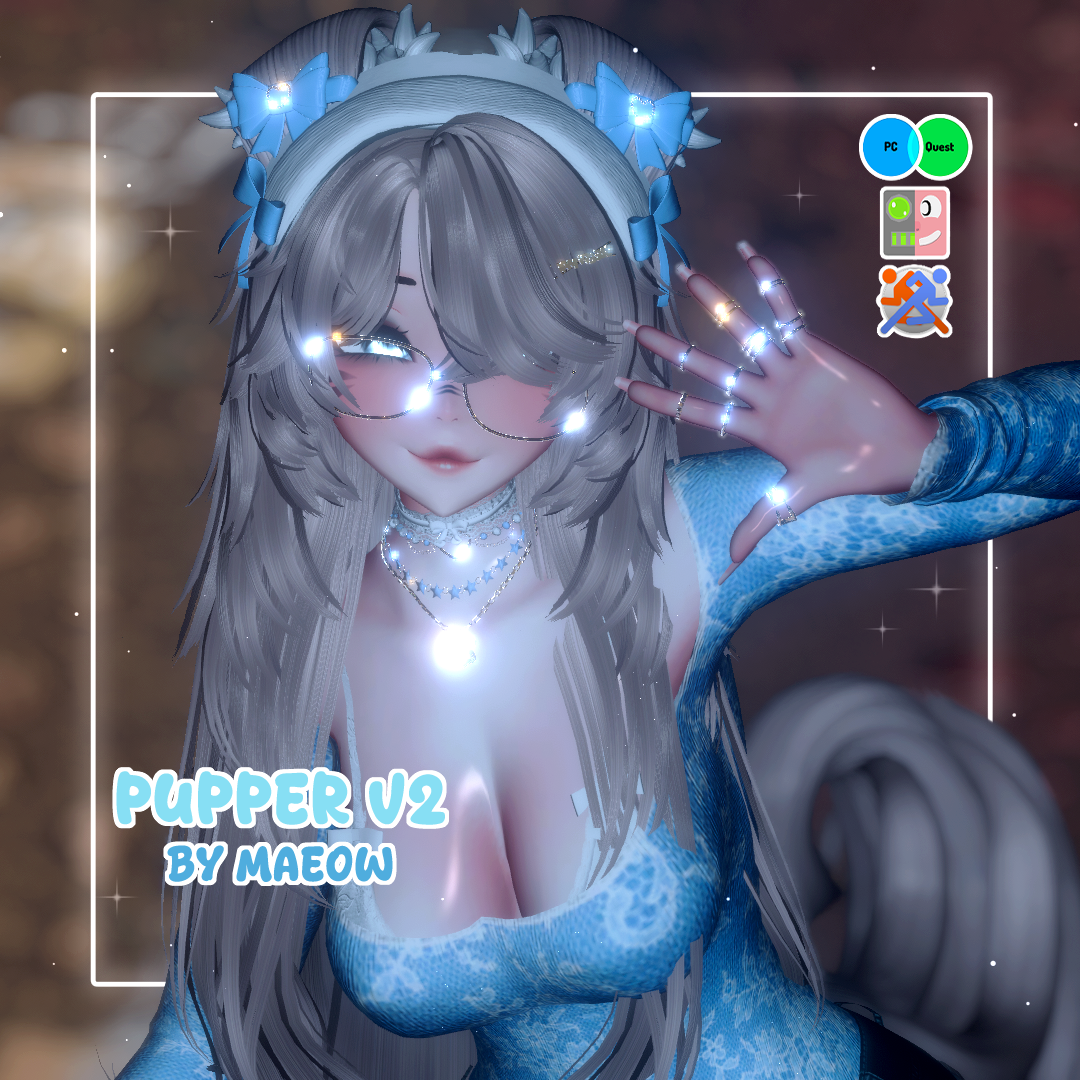 ⋆˚࿔ Pupper V2 // Server Free // PC & Q // Face Tracking - UE