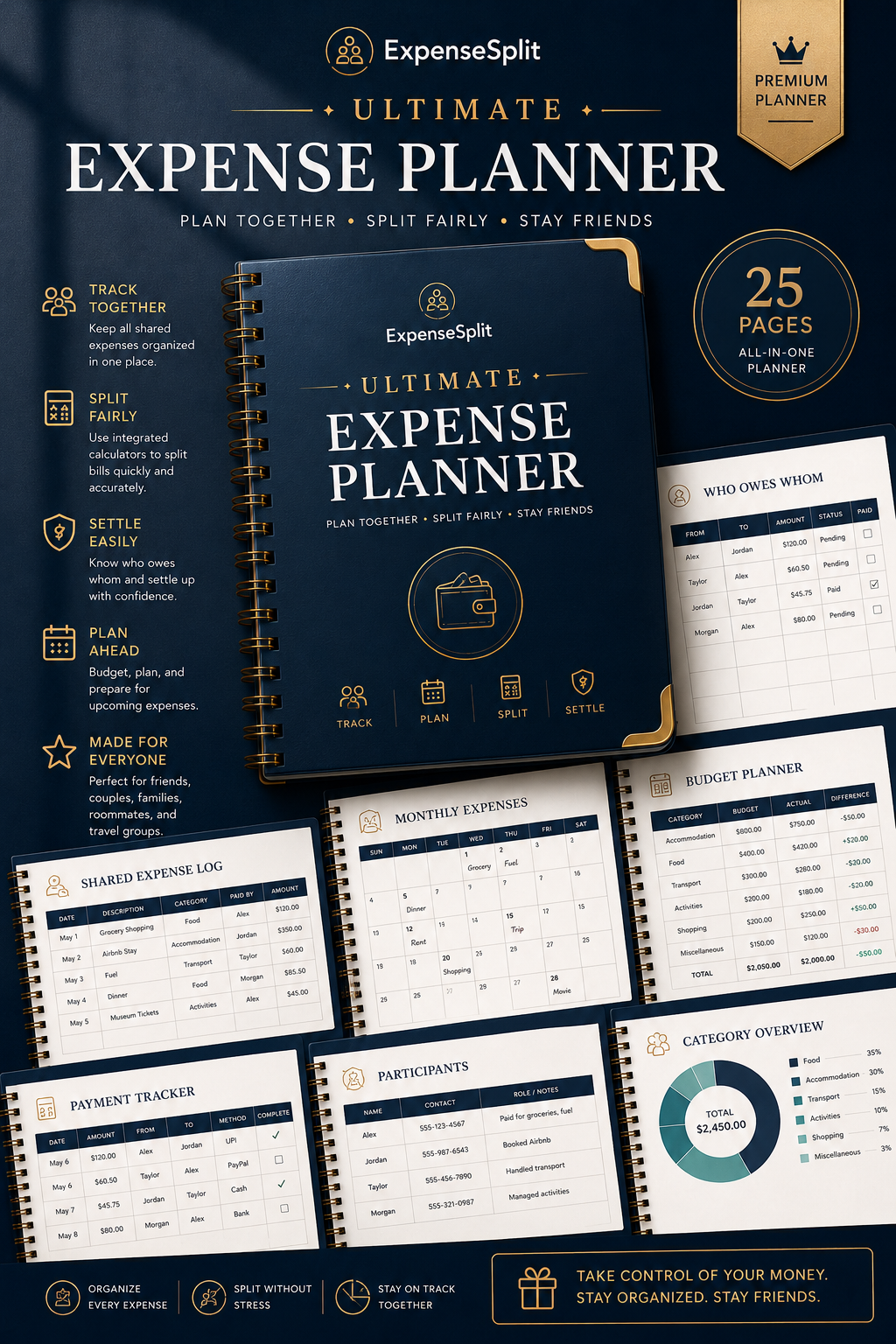 ExpenseSplit Ultimate Expense Planner