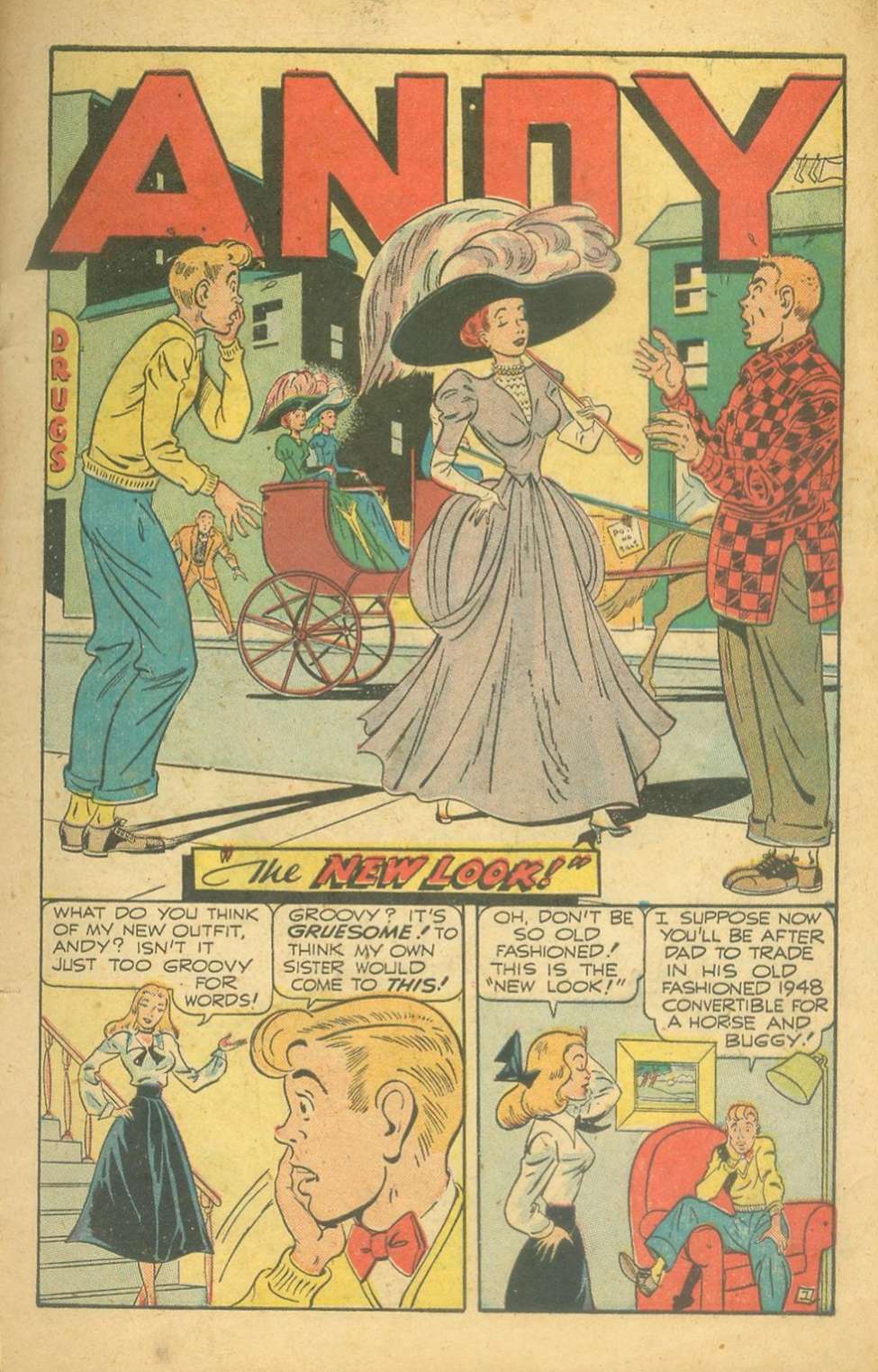 Andy Comics, No 20. Preview Page.