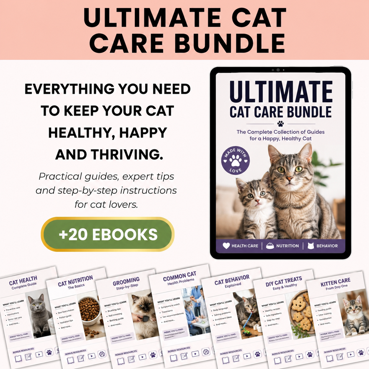 Ultimate Cat Care Bundle - Payhip