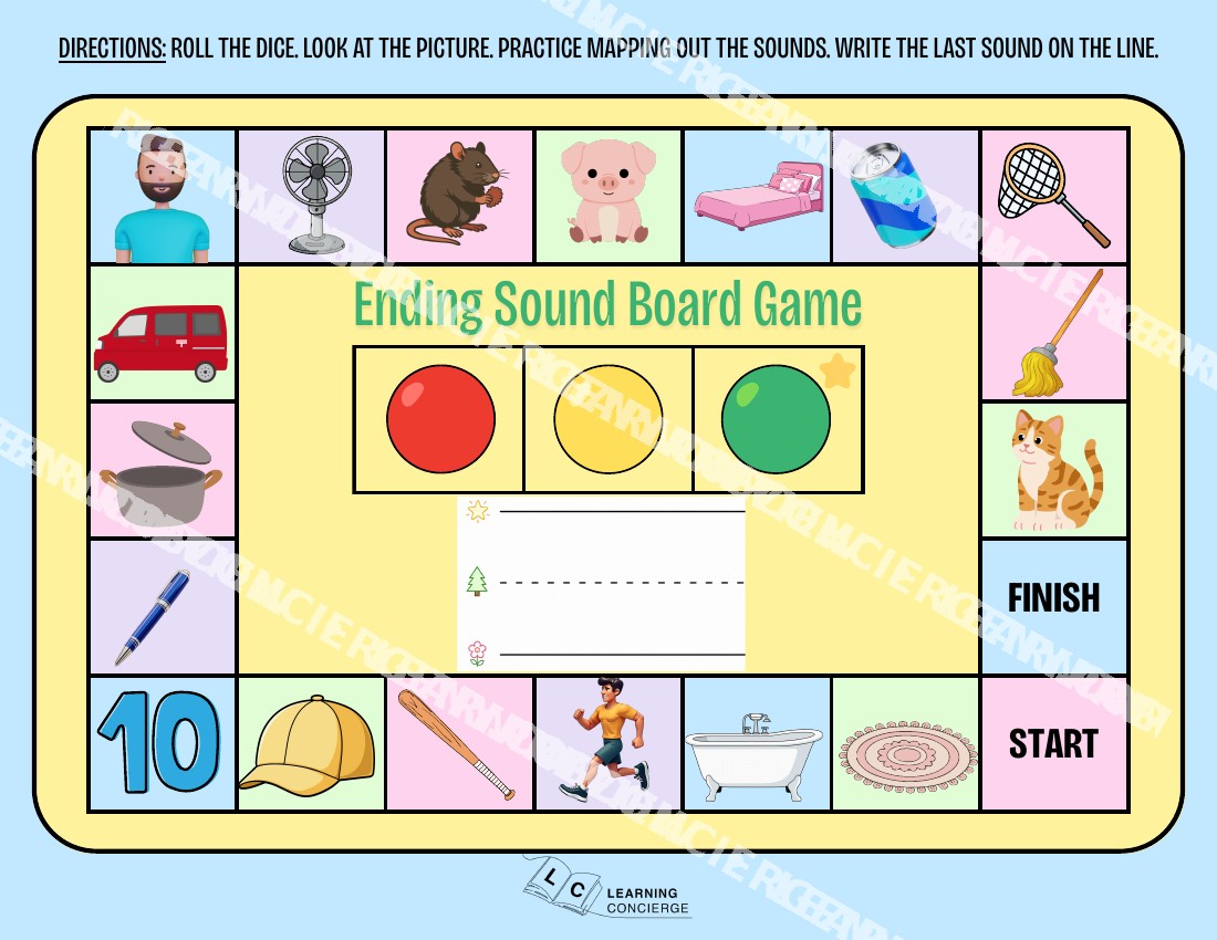 Ending Sound Board Game