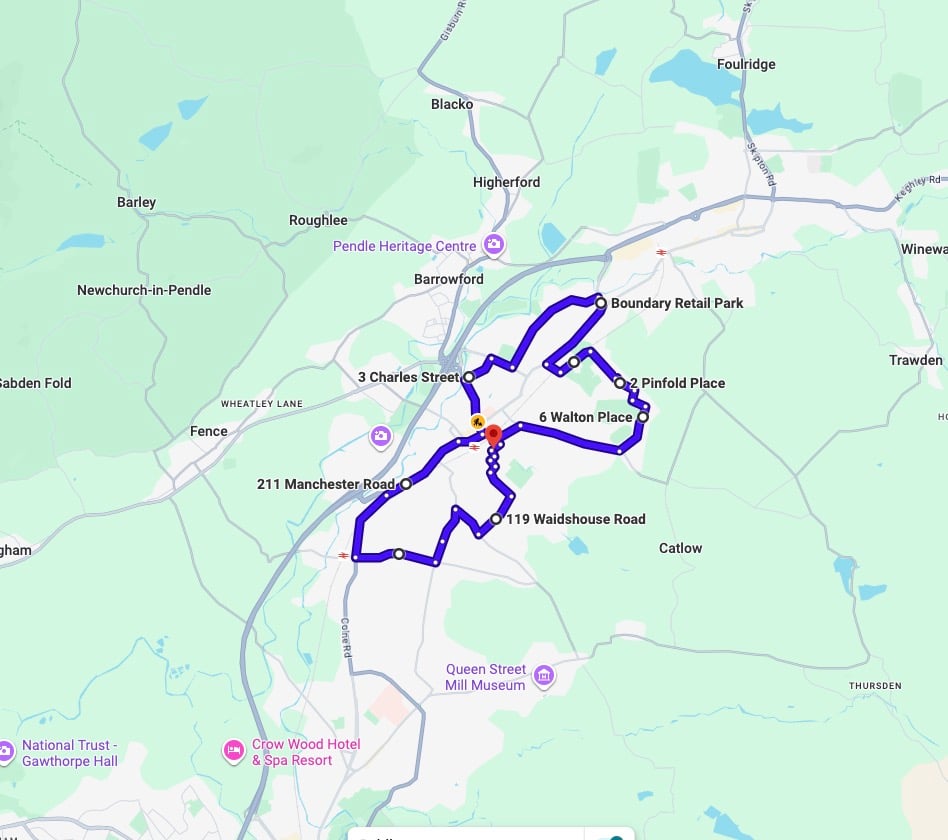 Practise real driving test routes for Nelson Driving Test Centre. This PDF includes 8 Google Maps practice routes to help learner drivers prepare confidently for the practical driving test.