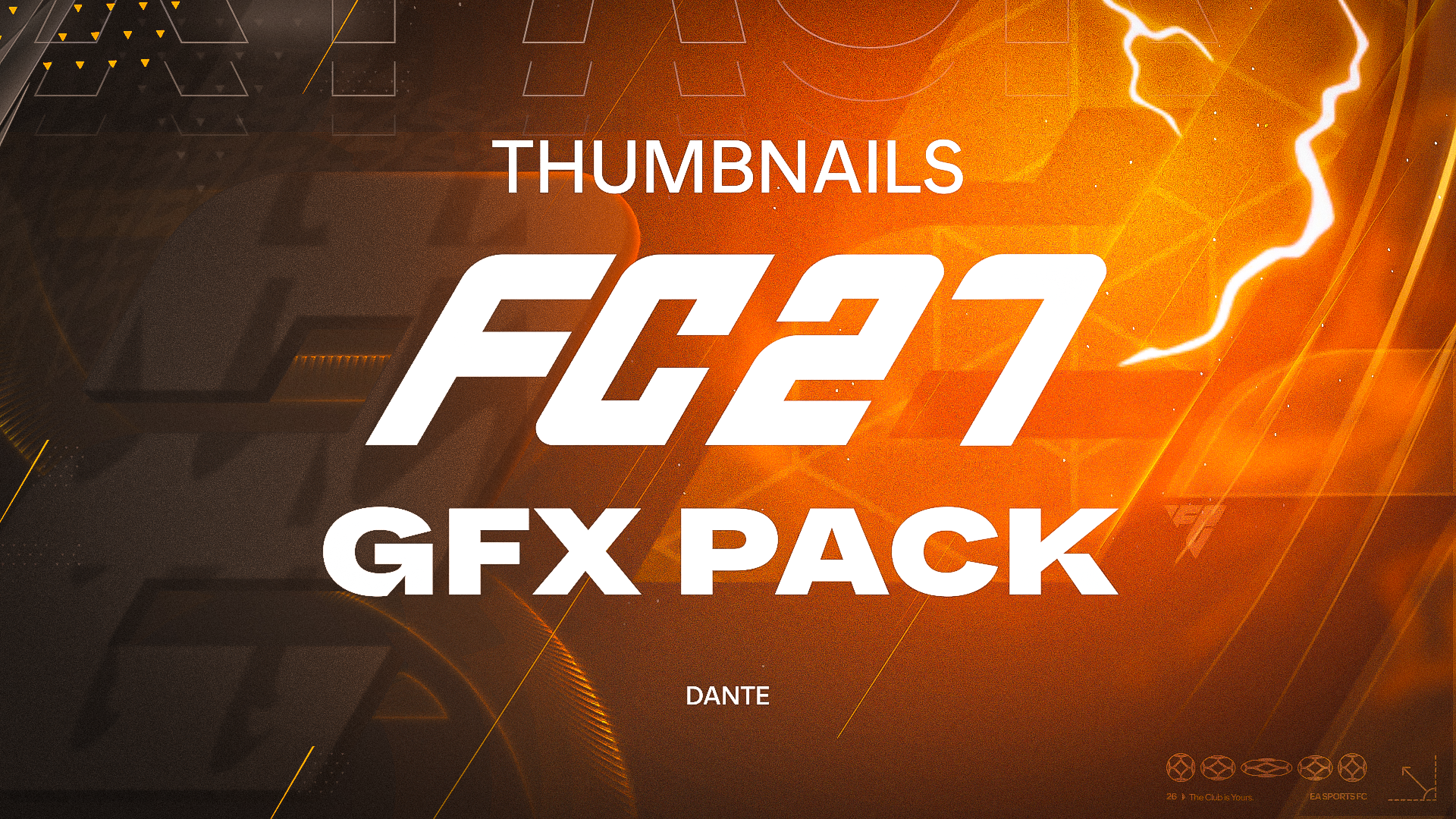 FC27 GFX PACK - 100 THUMBNAILS TEMPLATES - Payhip