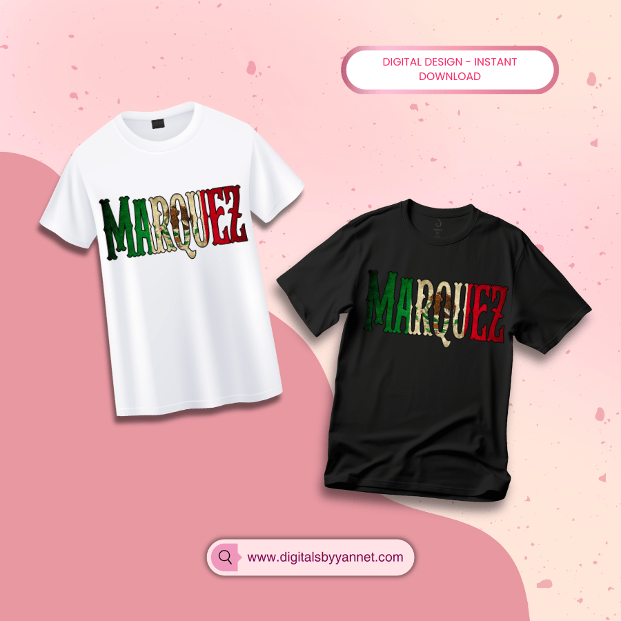 Marquez family reunion tshirt design