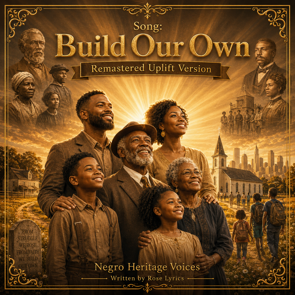 Build Our Own Remastered Uplift Version cover by Negro Heritage Voices