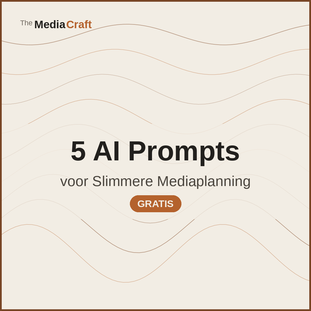 The MediaCraft - Minipack AI prompts voor slimme mediaplanning