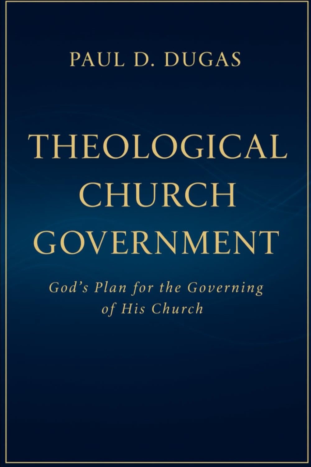 Theological Church Government cover