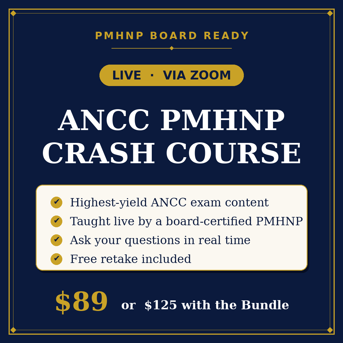 ANCC PMHNP Board Prep Crash Course (Live) - Payhip