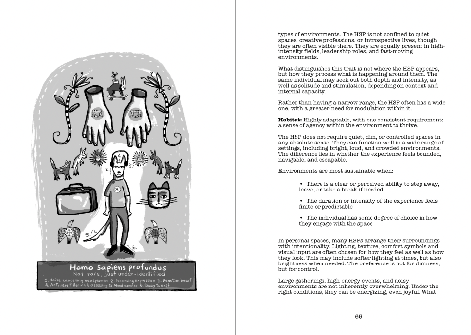 The Highly Sensitive Person: An Illustrated Field Guide