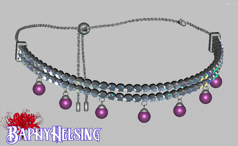 Diamond Peral Necklace