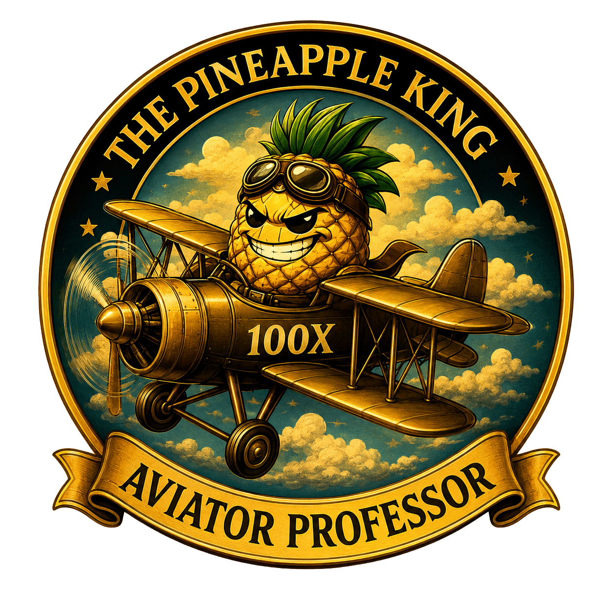 Aviator professor - Pineapple King Aviator academy