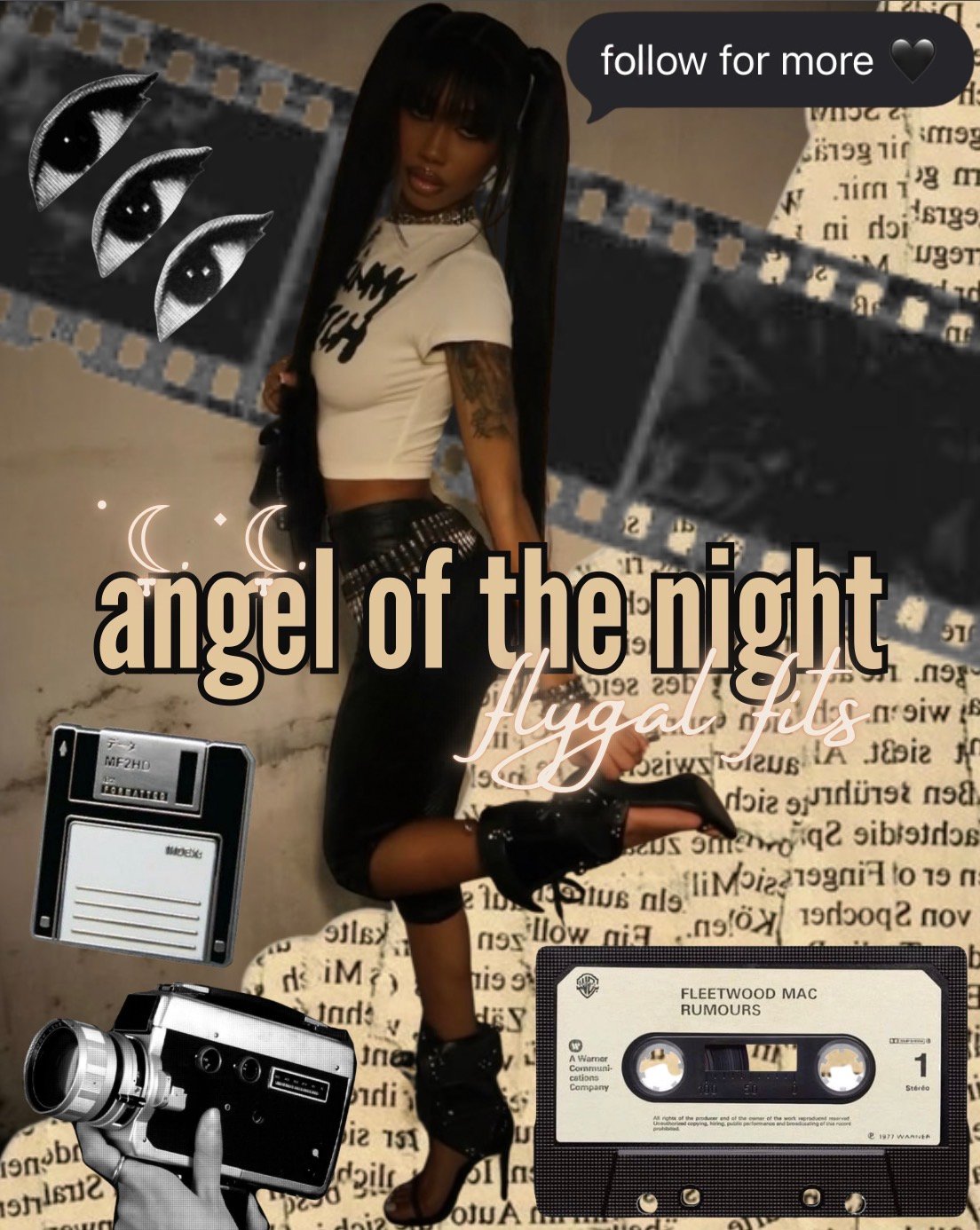 abstract heels: steal the angel of the night flygal fits