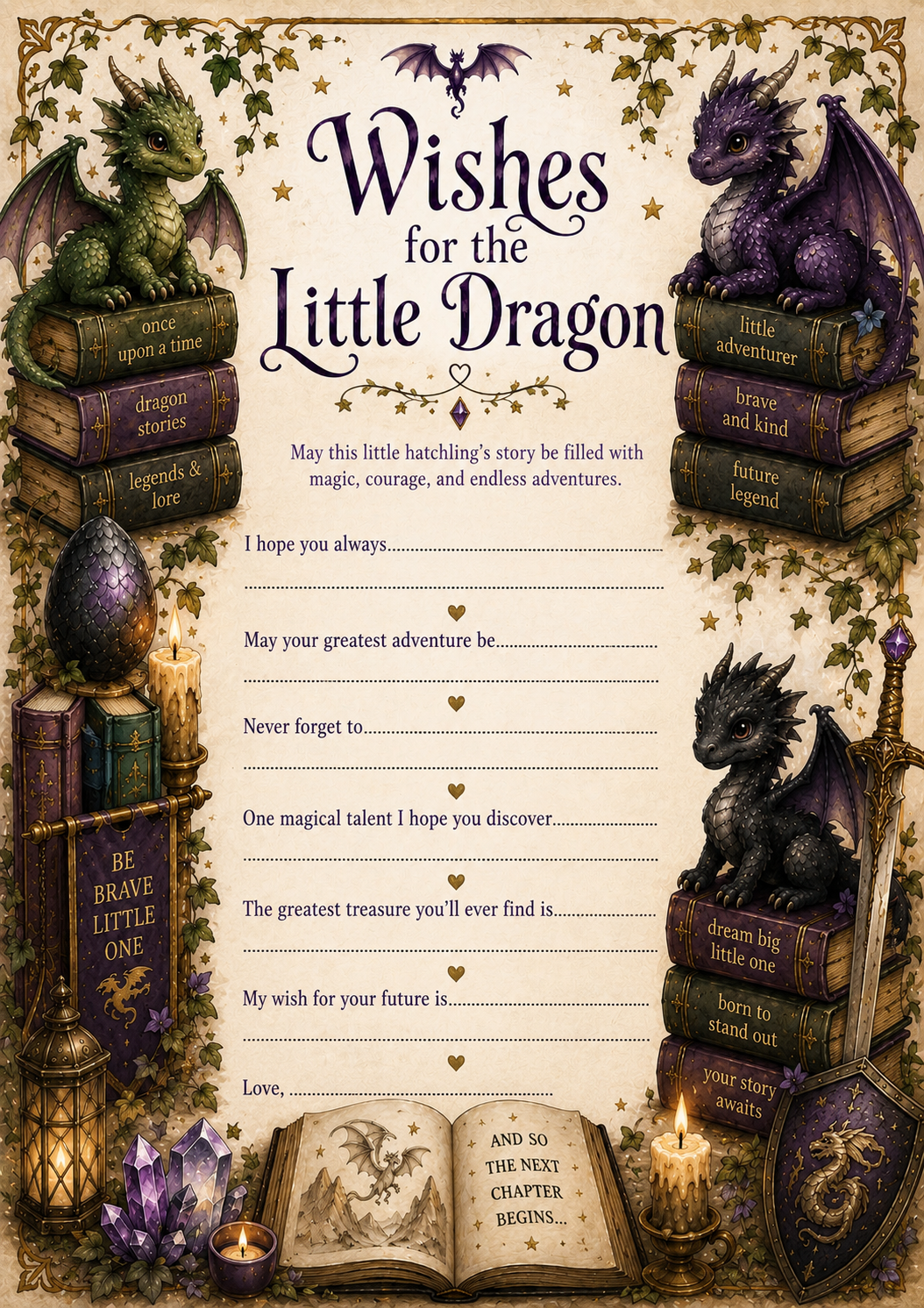 dragon baby shower welcome sign printable royal proclamation baby shower sign dragon baby shower games printable dragon themed baby shower bundle fantasy baby shower activities dragon keeper baby shower games storybook baby shower printable magical baby s
