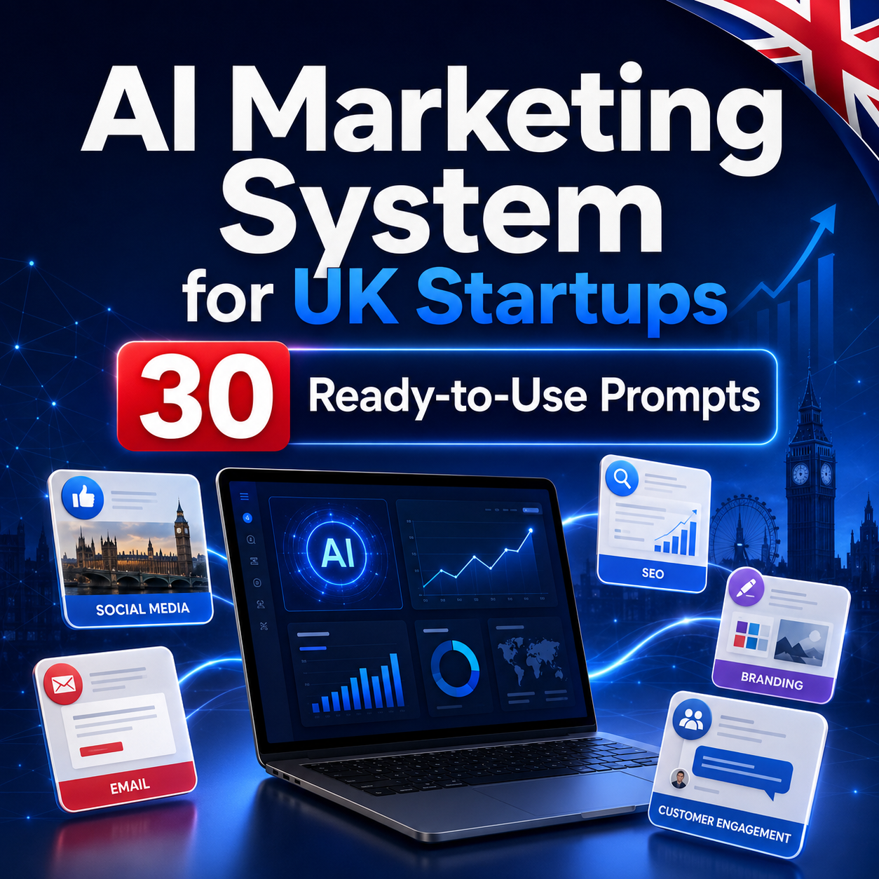 30 ChatGPT Marketing Prompts for UK Startups & Small Businesses