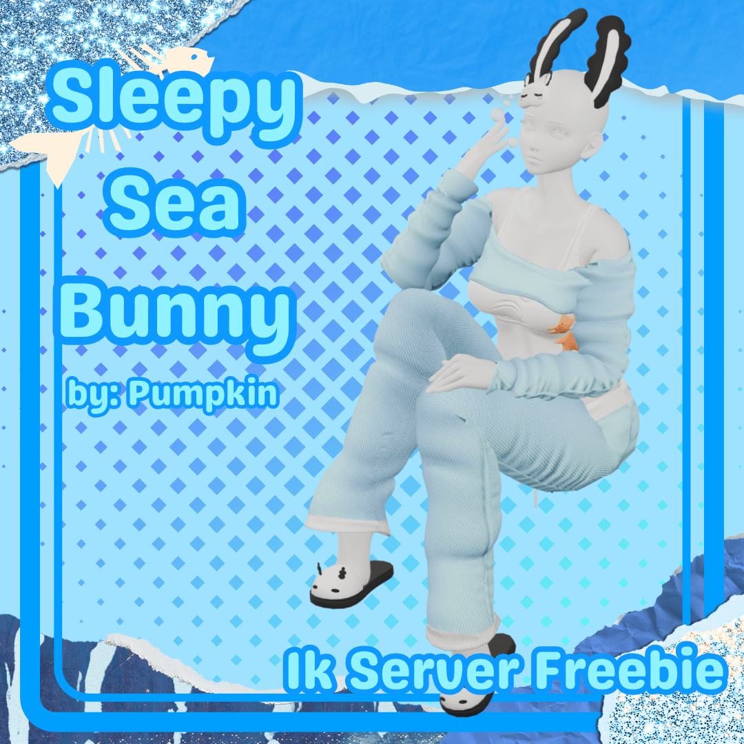 ◜•◌◦Sleepy Sea Bunny◦◌•◝
