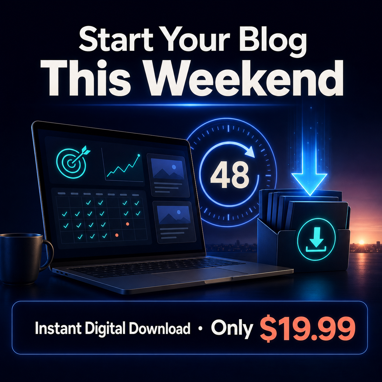 Launch a Profitable Niche Blog in 48 Hours – 50 ChatGPT Prompts
