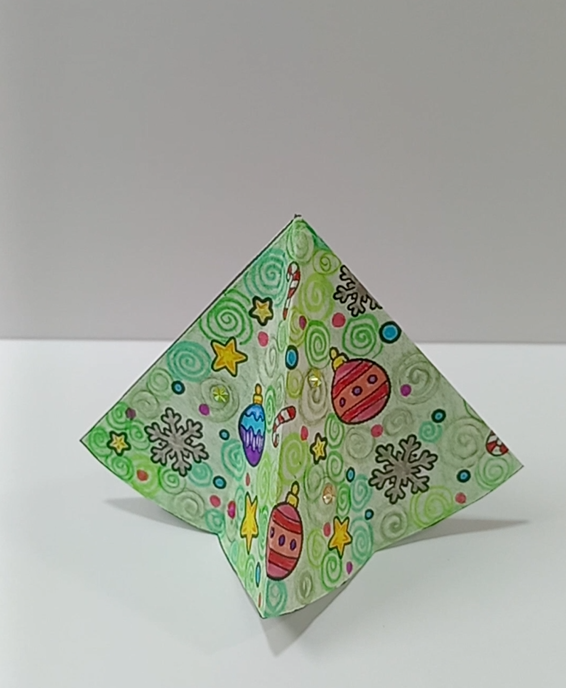 3DPaperChristmasTree