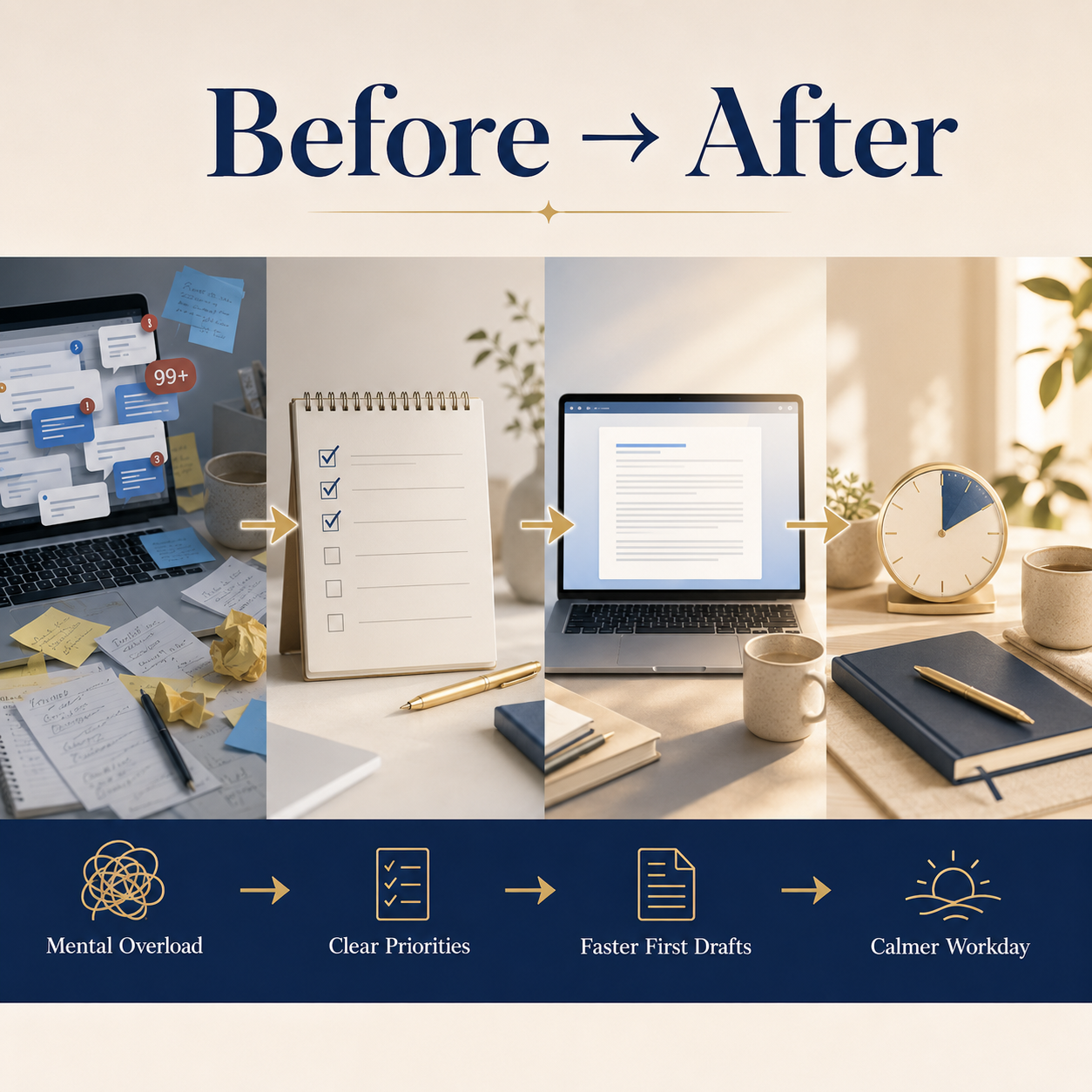 Stop Working Late: Practical ChatGPT Workflows for Busy Professionals