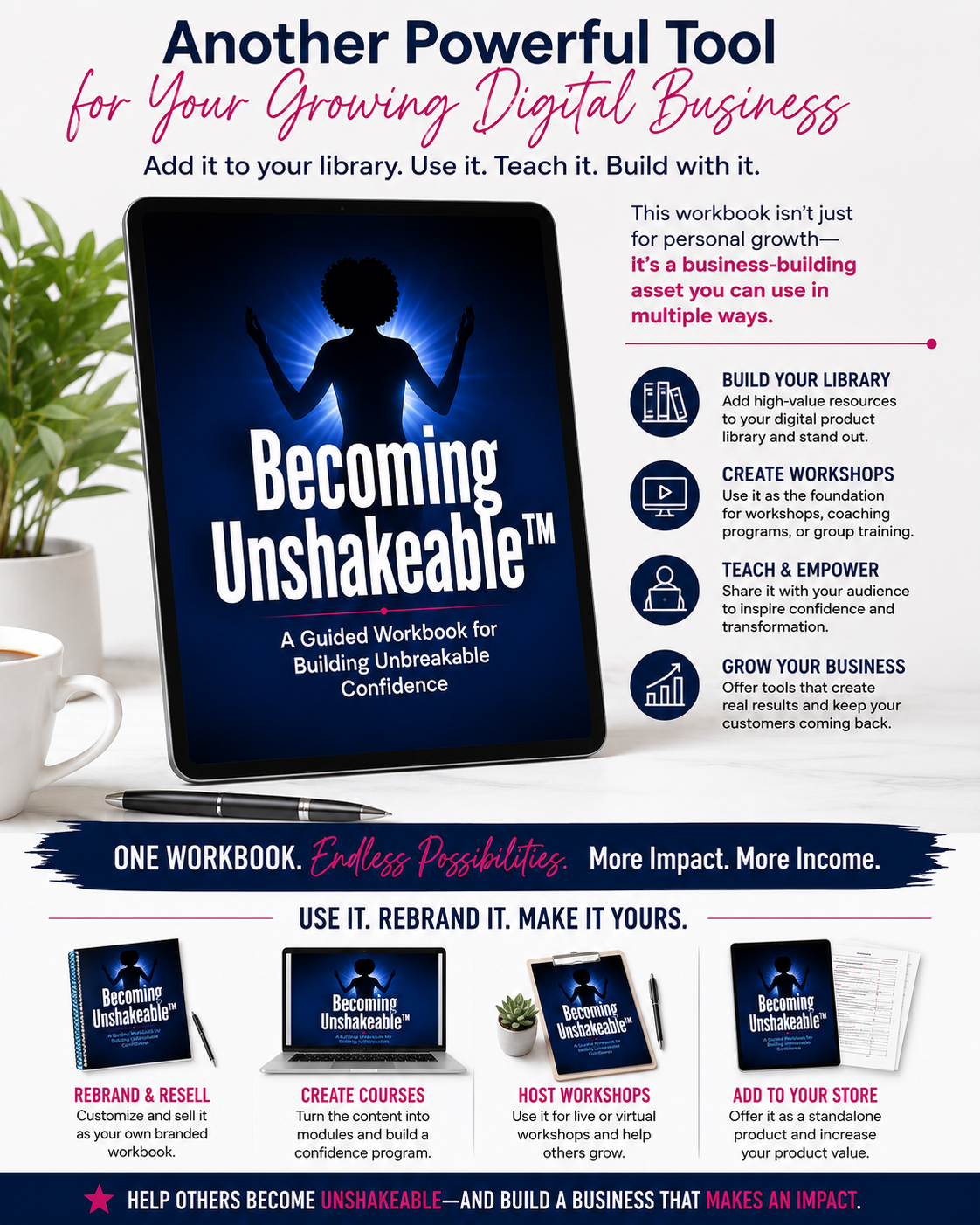 Editable Canva workbook