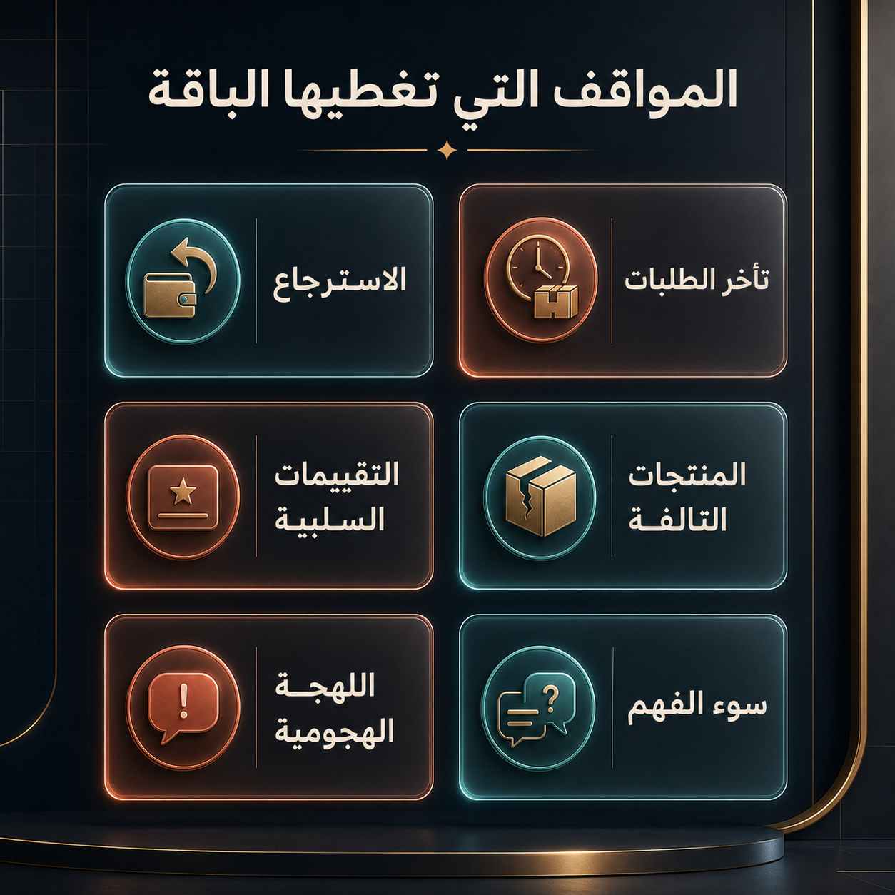 ردود احترافية للعملاء الغاضبين — 20 برومبت ChatGPT جاهزًا