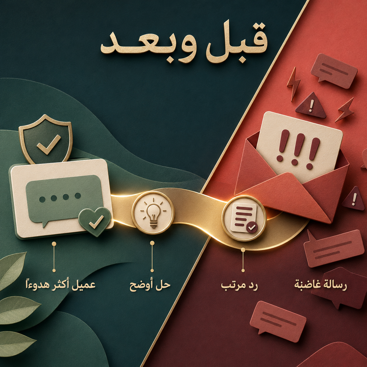 ردود احترافية للعملاء الغاضبين — 20 برومبت ChatGPT جاهزًا