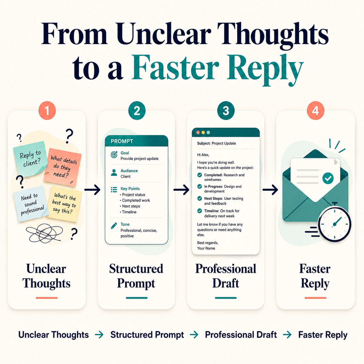 Stress-Free Email Reply Prompts – 15 ChatGPT Prompts