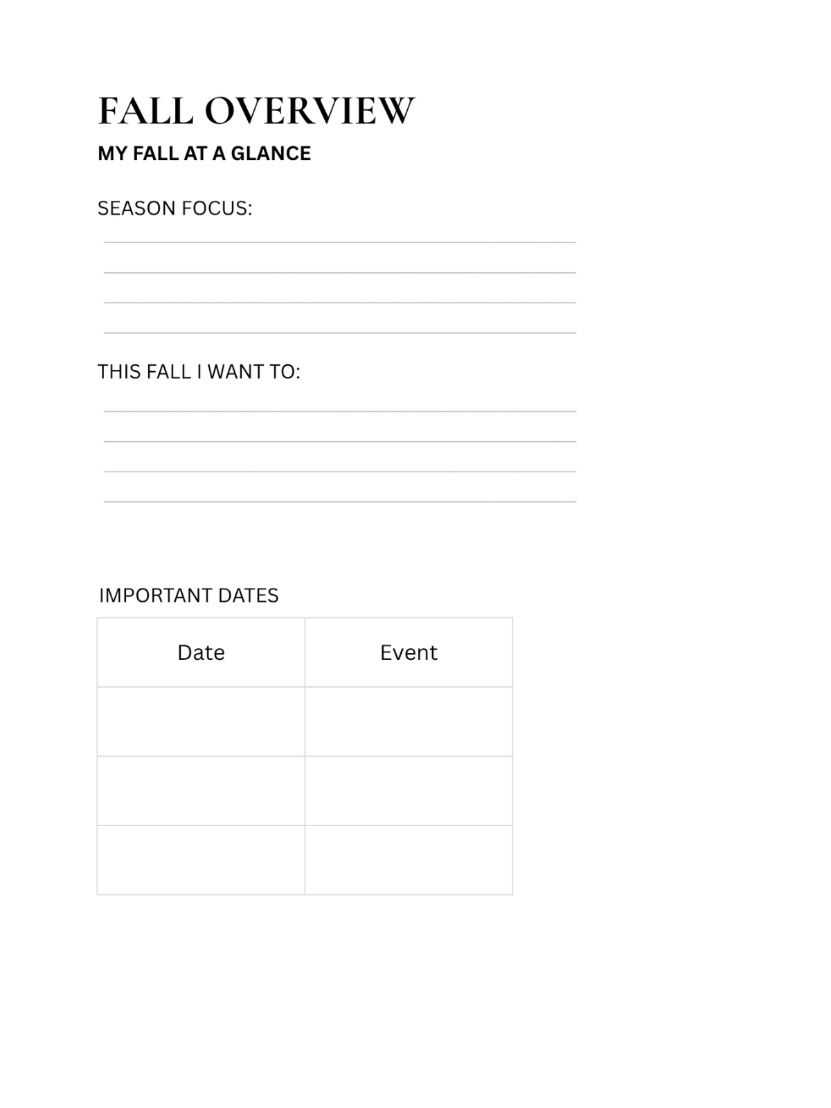 Prepare your home for the changing season with a 43-page Fall Homestead Planner designed to help you organize tasks, track projects, plan seasonal work, and prepare for winter.  Fall is one of the busiest times of year. Harvest needs attention, food needs