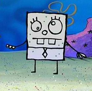 its doodlebob..