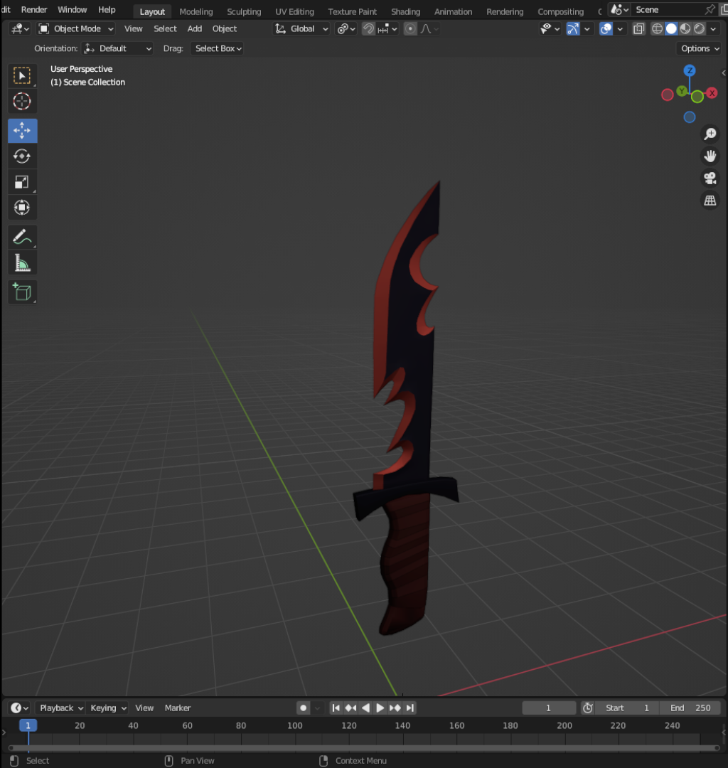 knife