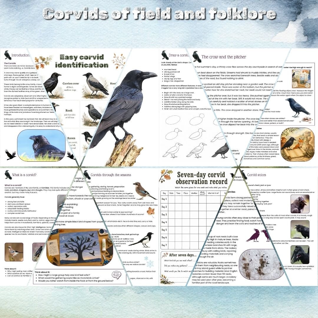 Explore British corvids through nature, intelligence, myth, art and autumn observation