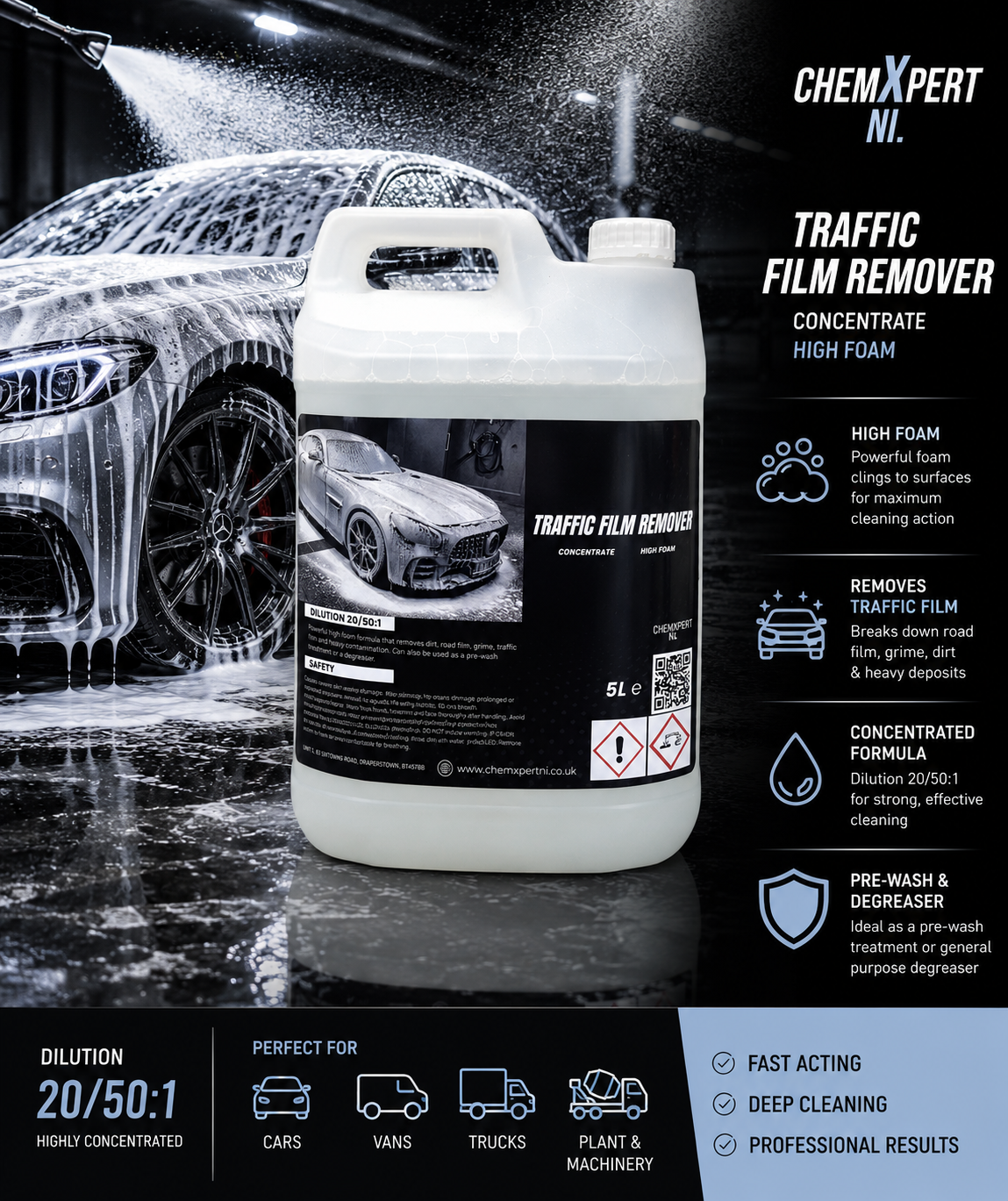 ChemXpert NI Traffic Film Remover Concentrate