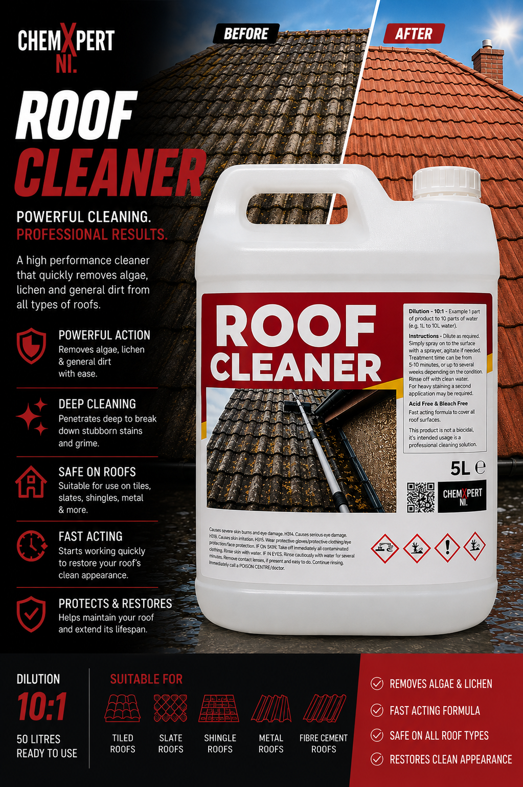 ChemXpert NI Roof Cleaner