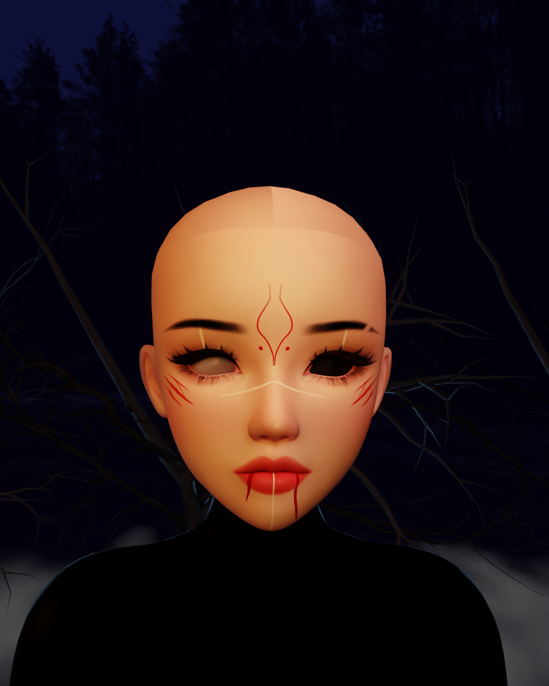 oni makeup