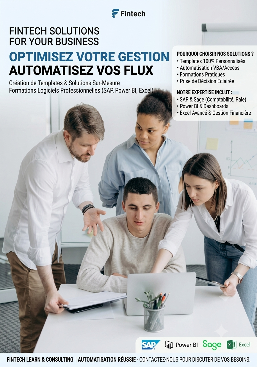 template excel et power bi