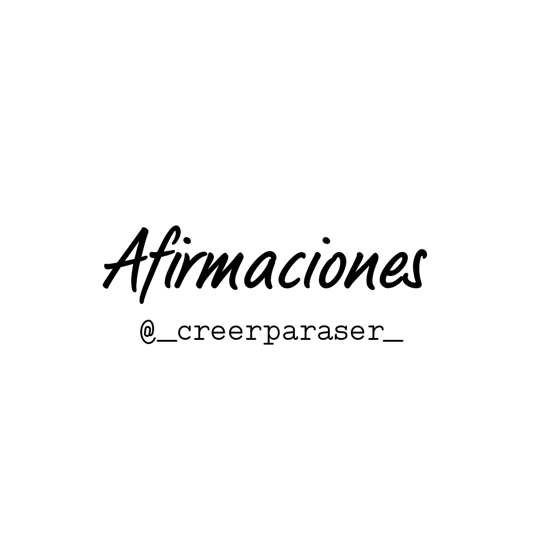 Afirmaciones gratis para manifestar
