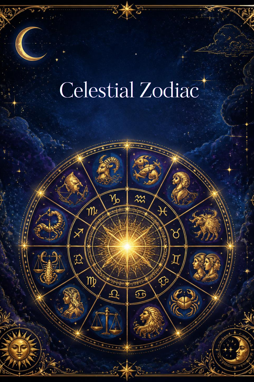 Aries zodiac grayscale coloring page, ram with constellation stars and astrological symbol, printable celestial coloring pages for adults