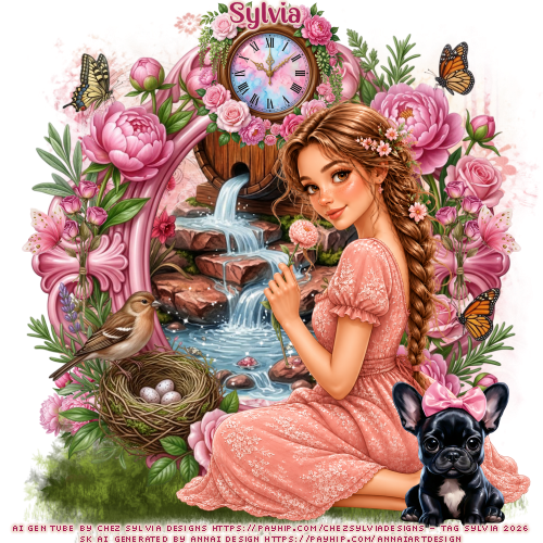 Spring Tag Rose Petals