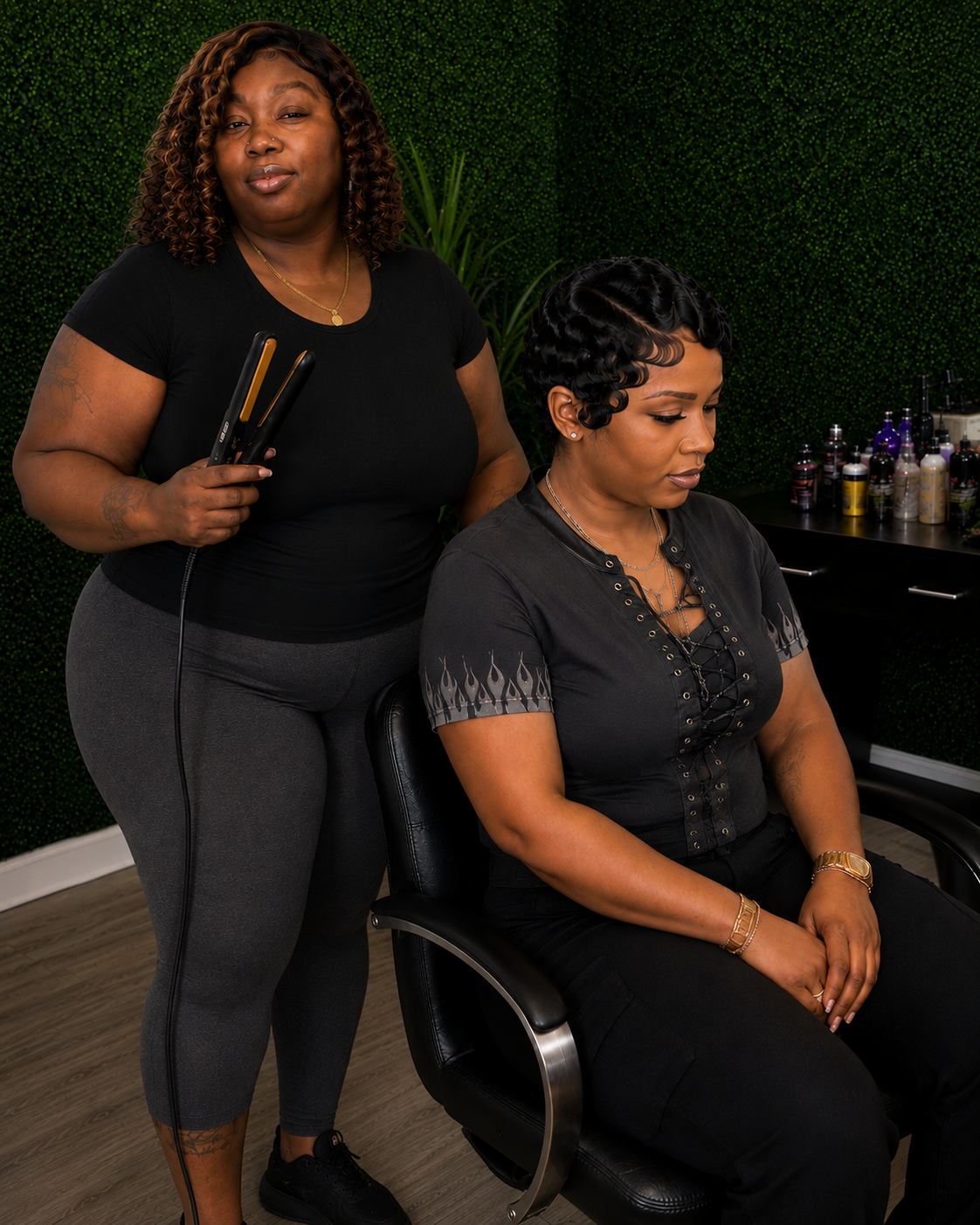 Custom hair and wig stylist