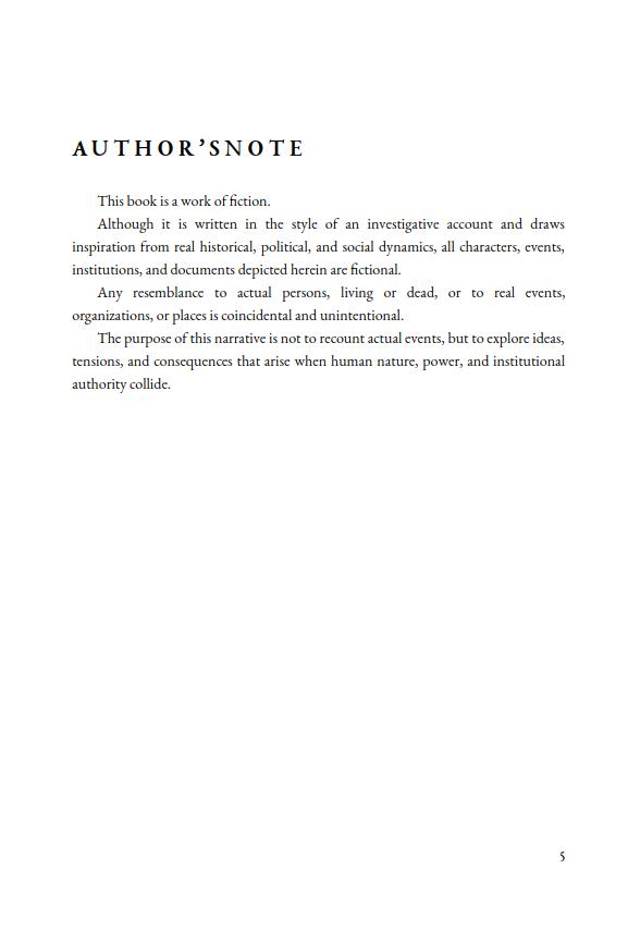 Author's Note