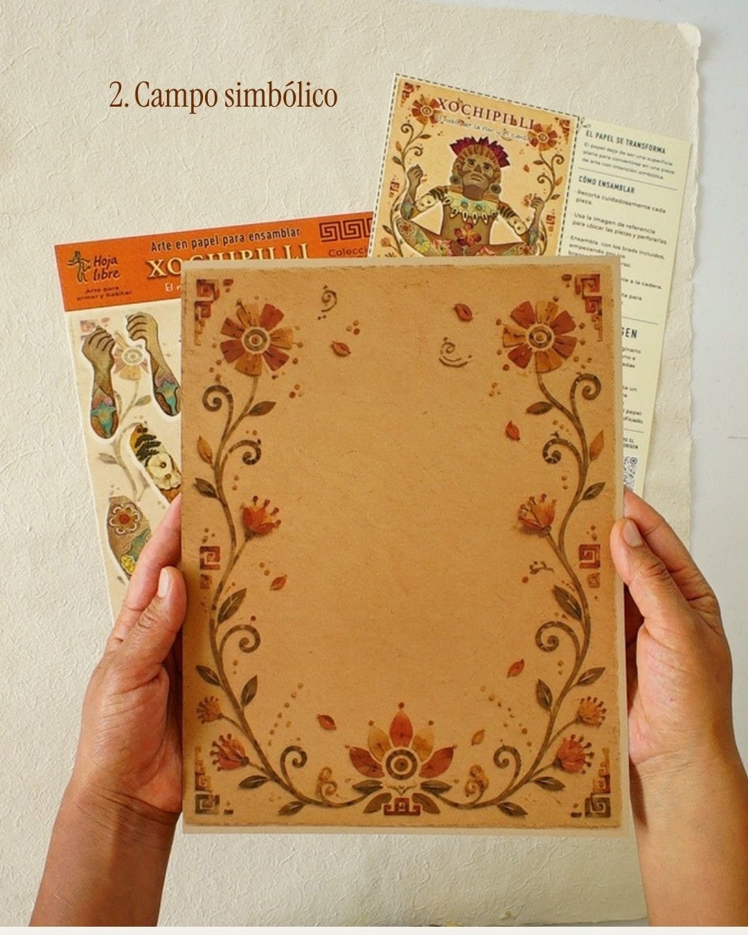 kit físico para recortar, arte en papel para armar.