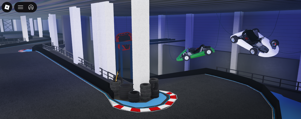 Roblox go kart racing map