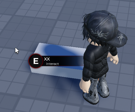 Roblox modern proximity prompt UI