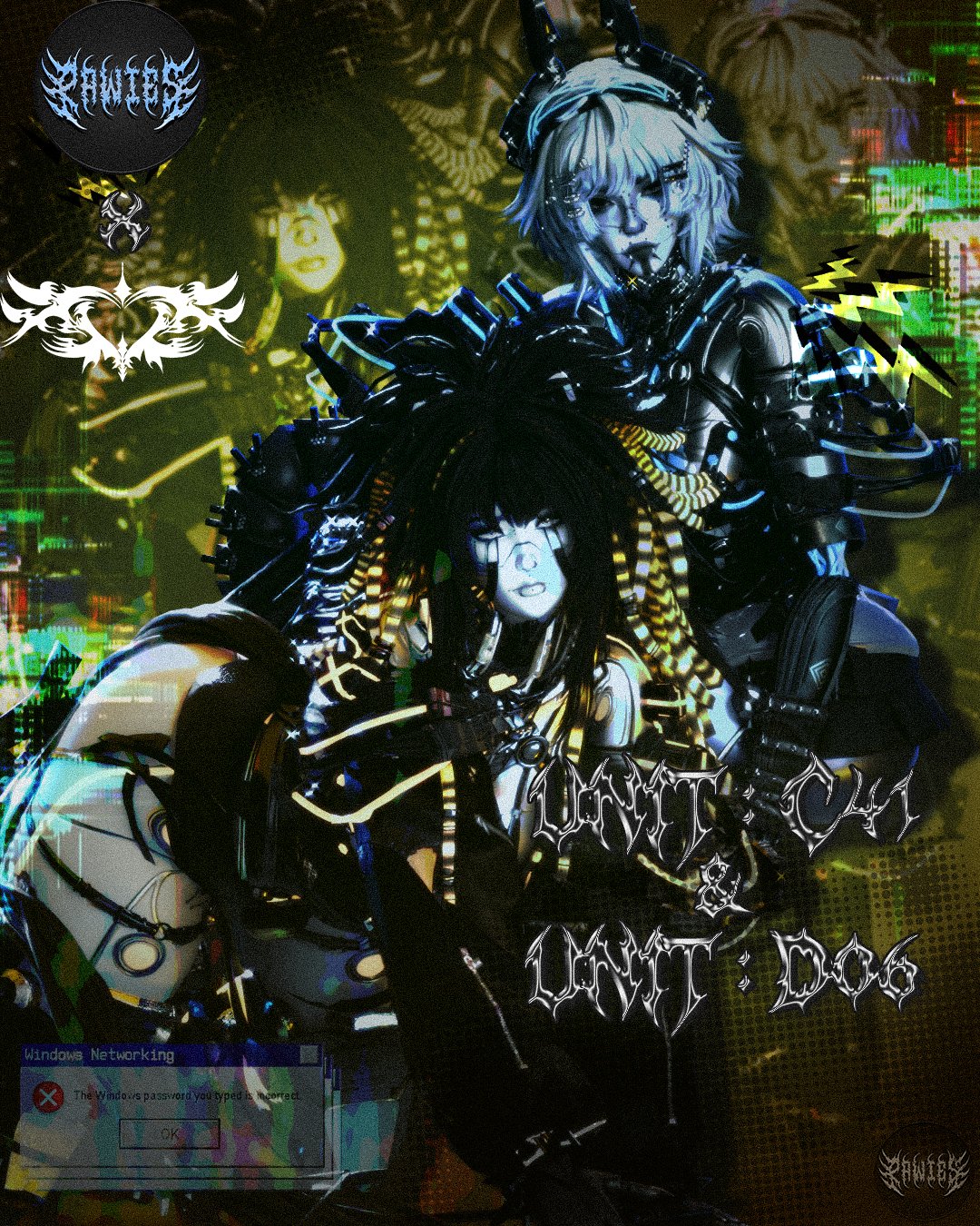 UNIT C41 & D06 (HEXEDHYDRA x PAWIES | PC & Q SOON)