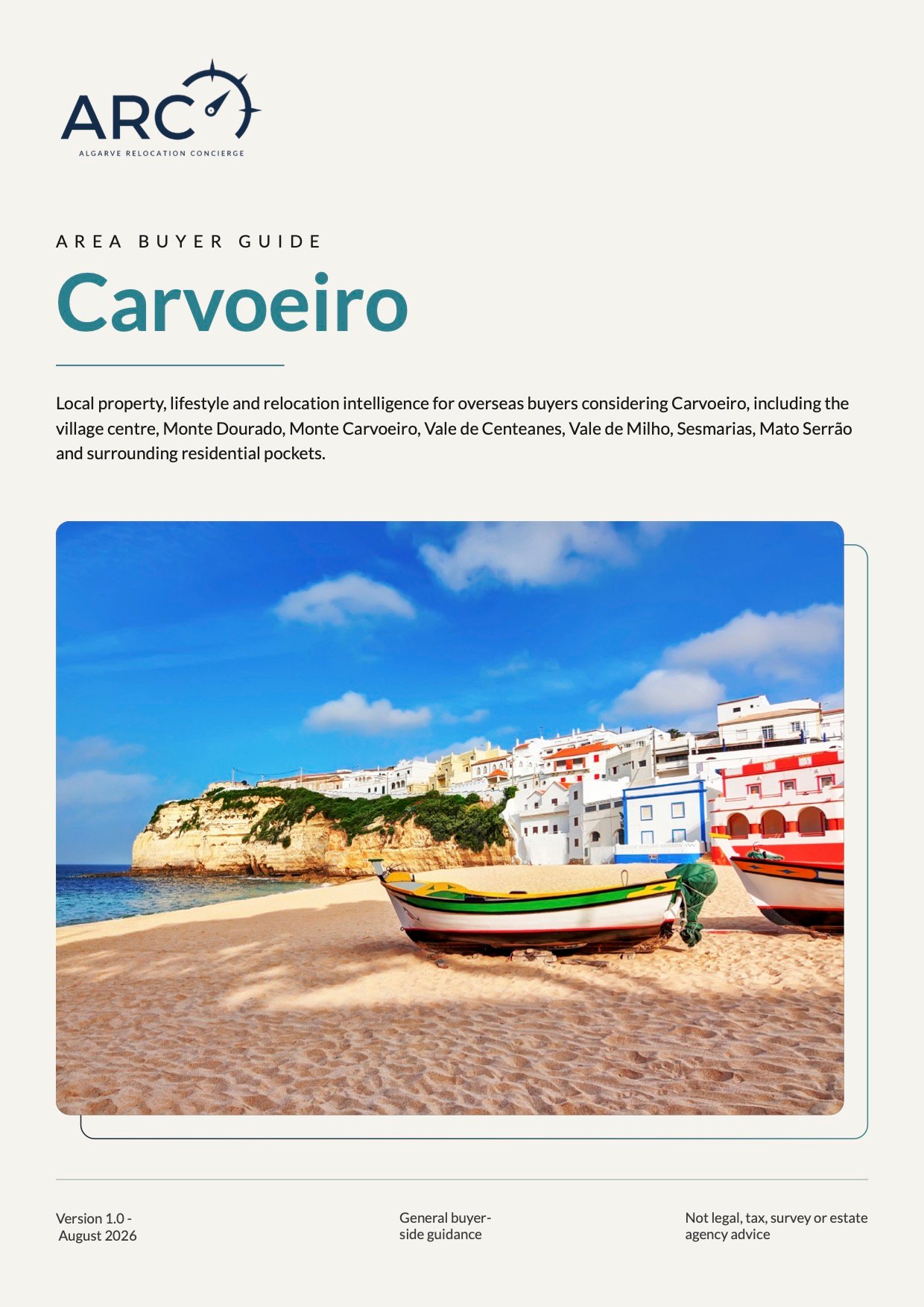 Carvoeiro Area Buyer Guide