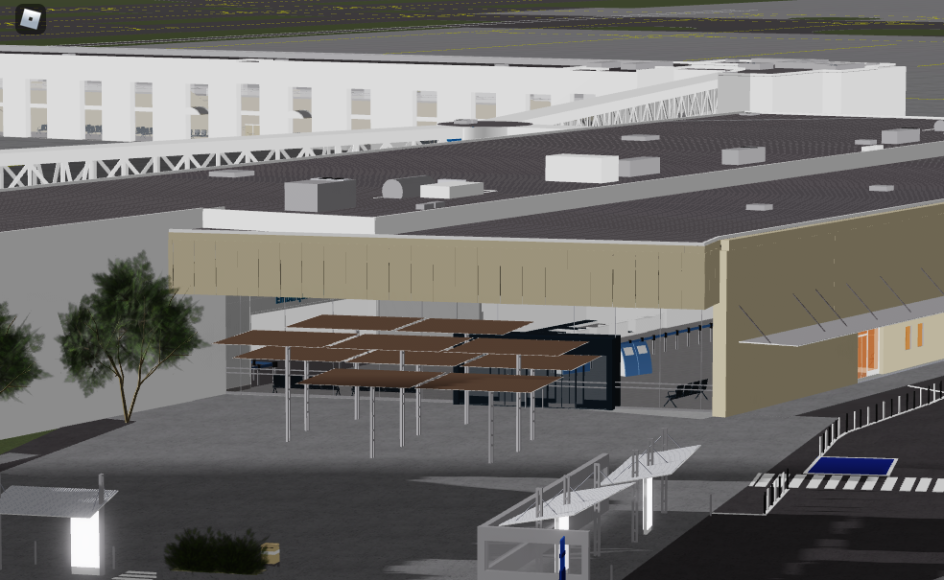 Roblox Charles de Gaulle airport